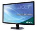 Acer 24IN WS LCD 1920X1080 S242HL BID VGA DVI HDMI 5MS