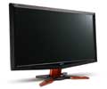 Acer 23.6IN WS LCD 1920X1080 G245HQ ABMID VGA DVI BLACK 5MS SPKR TILT