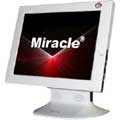 Miracle Business 15IN TFT LCD 1024X768 BEIGE PIVOT SWIVEL TILT UP&DOWN BASE