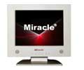 Miracle Business 12IN TFT LCD VGA/DVI 1024X768 150NITS 250TO1 PHOTOSTAND W/SPK WHT