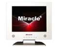 Miracle 12.1" TFT heavy duty touch LCD/TV, 5 wire resistive touch sceen, USB, 1024x768, VGA/DVI, anolog TV, narrow frame